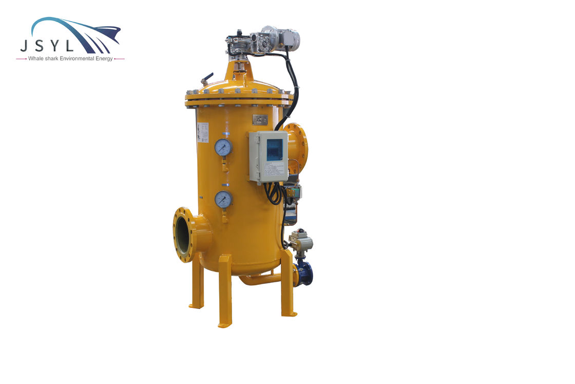 DN200 100um Low Pressure Water Filter 100 Micron Automatic Backflush Filter