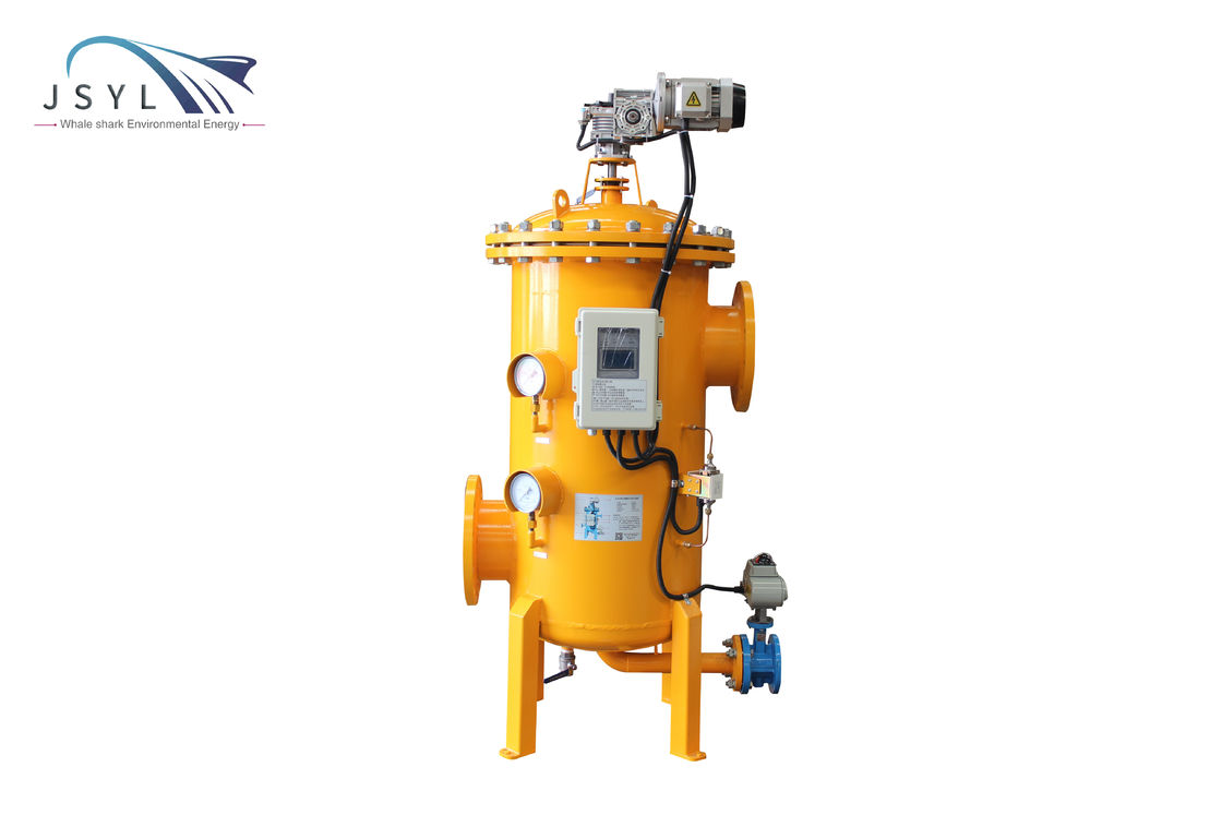 DN200 100um Low Pressure Water Filter 100 Micron Automatic Backflush Filter