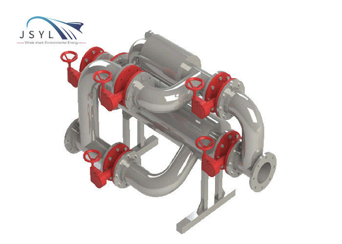 1-500m3/H 304 Stainless Steel Duplex Filter Manual Backwash Strainer