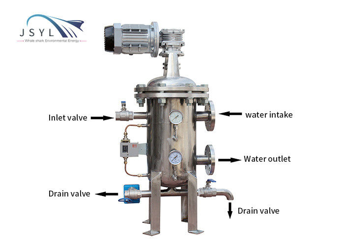 Dia 3'' To 24'' Pipe Automatic Self Cleaning Filter Wastewater Treatment Device